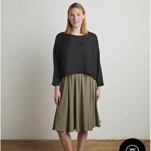 NWT Mimu Maxi Slouch Top in Black